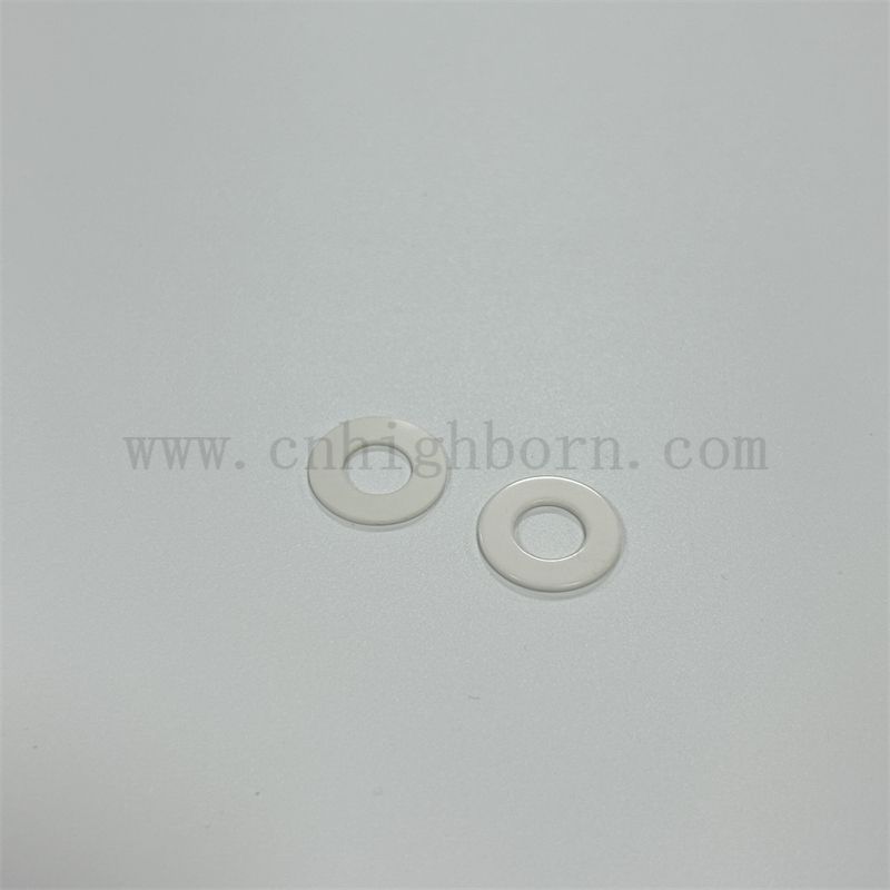 Fori di perforazione specchio anello lucido zirconia ceramica ysz zta zro2