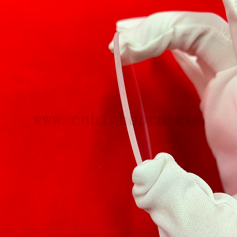Finestra in vetro ottico BK7 Piastra wafer con substrato in vetro