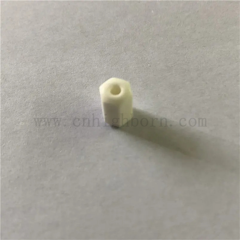 Resistenza all'usura Al2O3 Guida in ceramica di allumina Eyelet tessile in ceramica