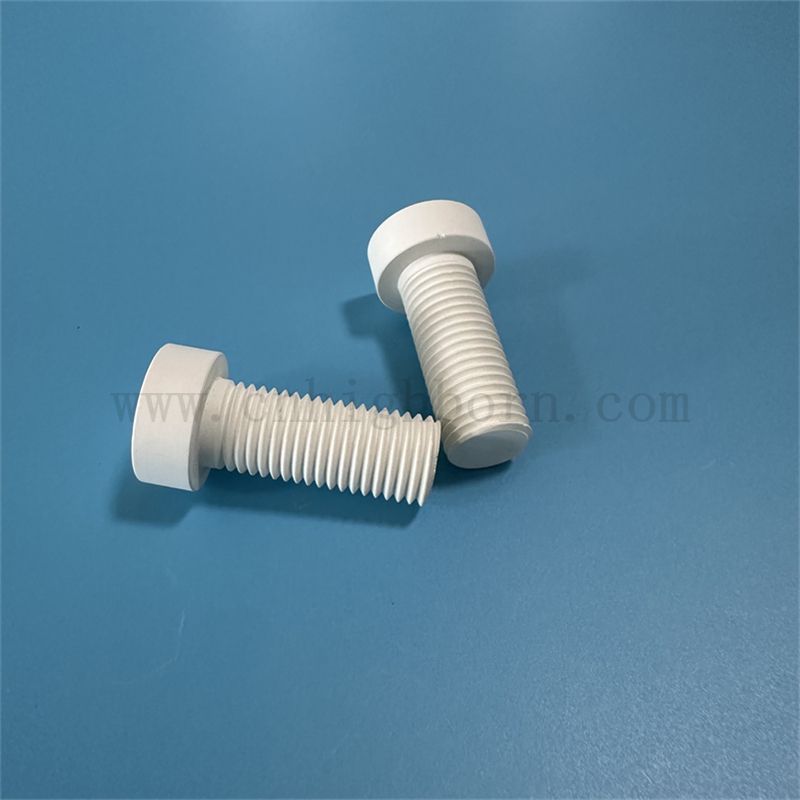 Nitruro di pressatura a caldo Nitruro di bullone in ceramica Vite BN BN Isolatore per industria