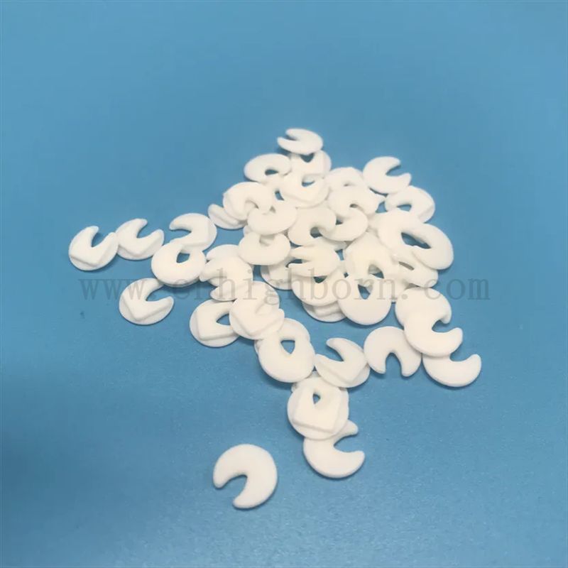 Pezzi di ceramica tessile personalizzati personalizzati industriali AL2O3.