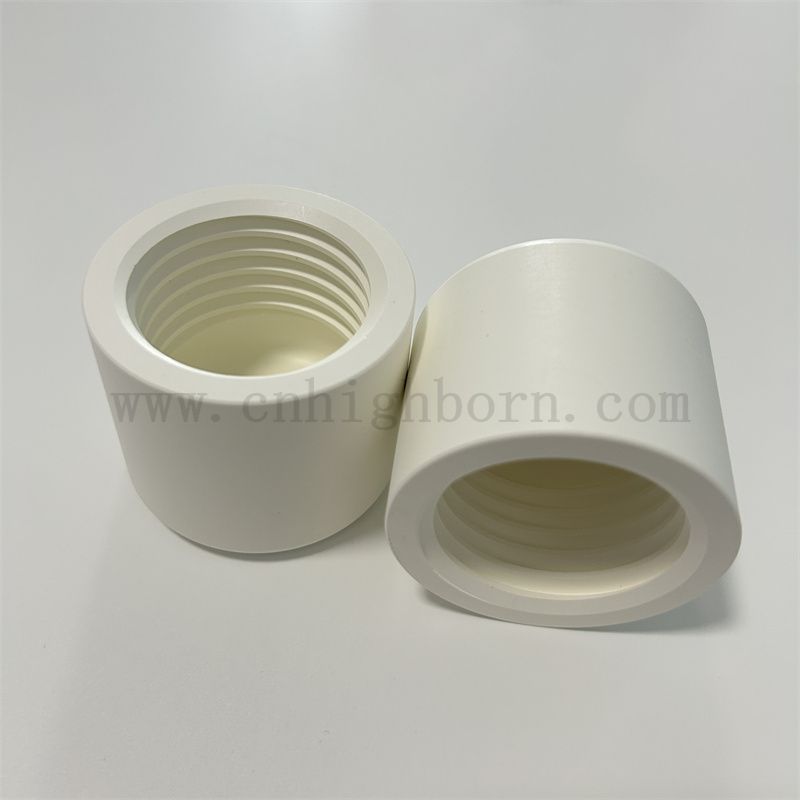 Filo con filo della parete interno di nitruro di boro