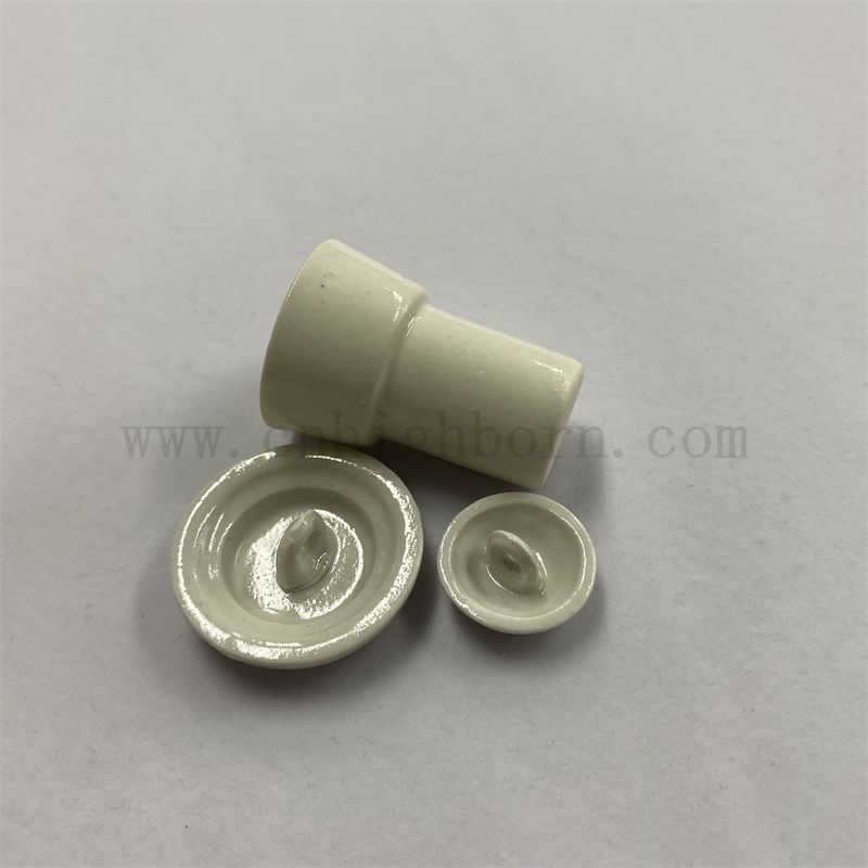 AL2O3 in porcellana a doppio strato crogiolo per analisi del carbonio in ceramica in ceramica