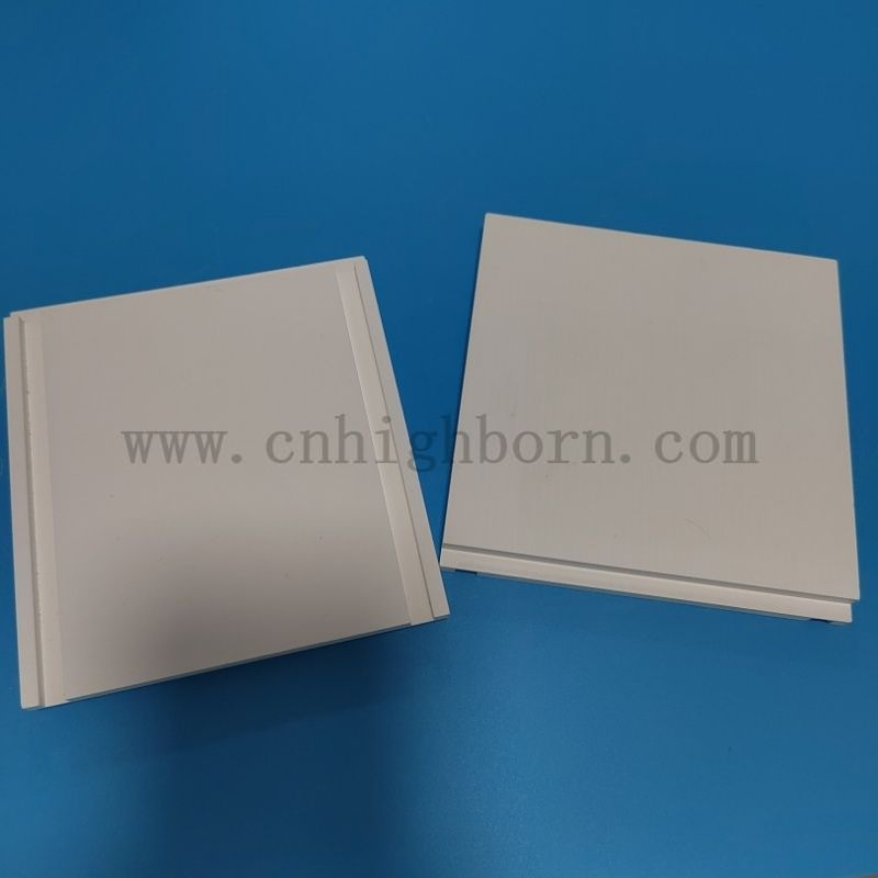 Short Tempo di consegna in ceramica Pia di nitruro di boro con scanalature