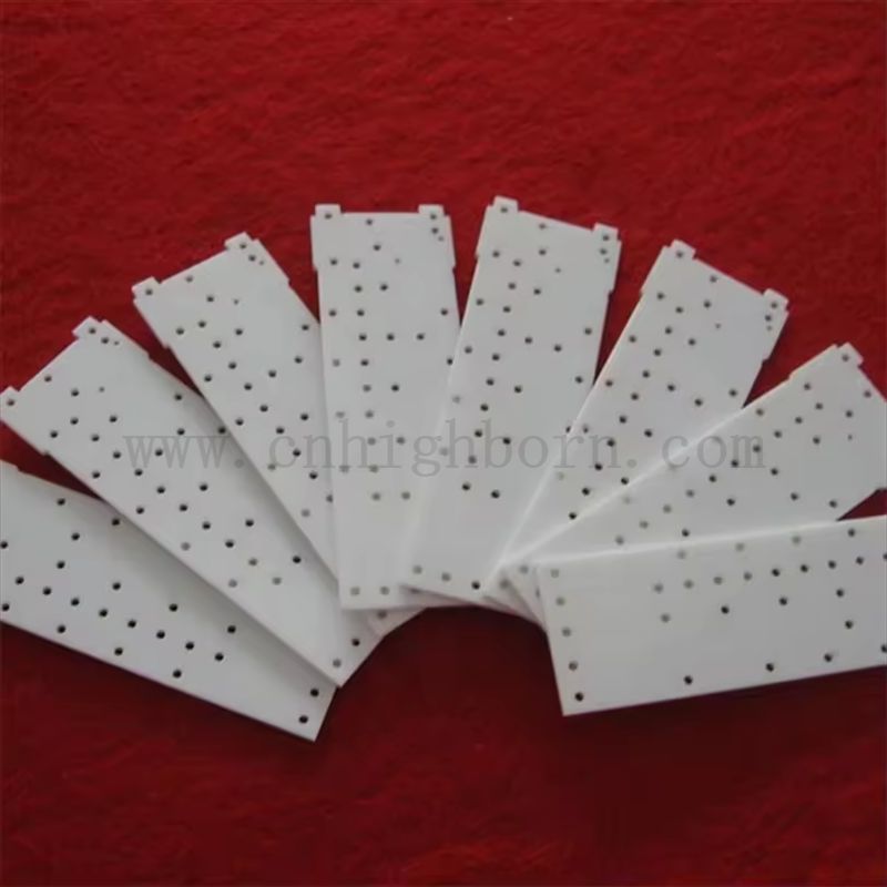 Pezzo in ceramica in vetro macchinabile macor buon substrato in ceramica macor isolante