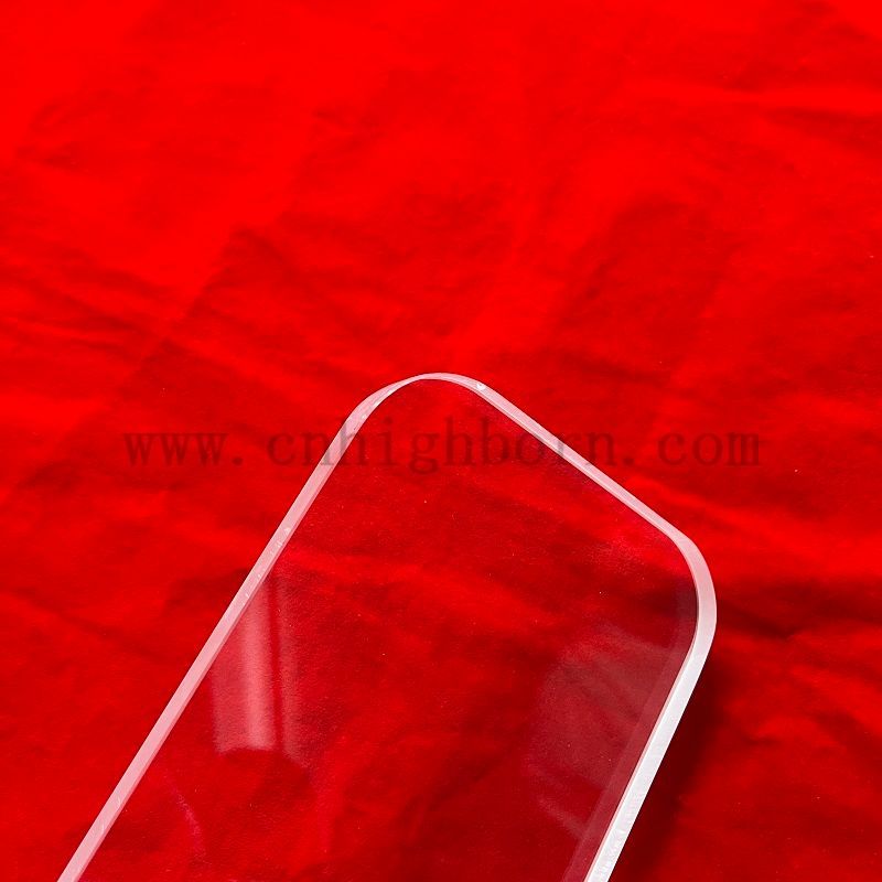 Substrato di quarzo trasparente