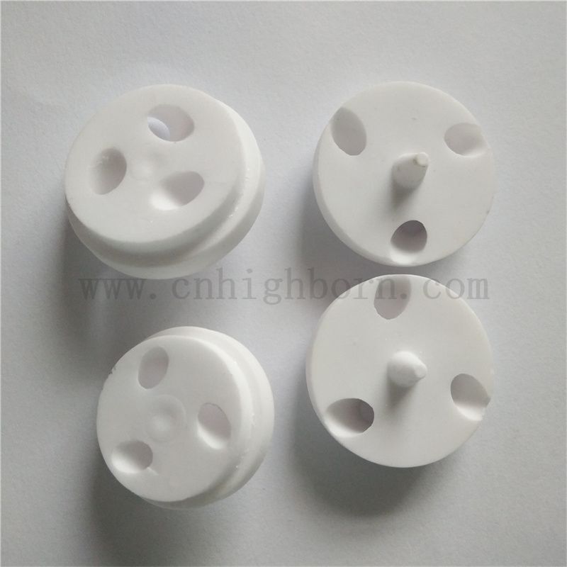 95 Ceramica Alumina parte irregolare Isolatore personalizzato ad alta resistenza AL2O3 Blocco