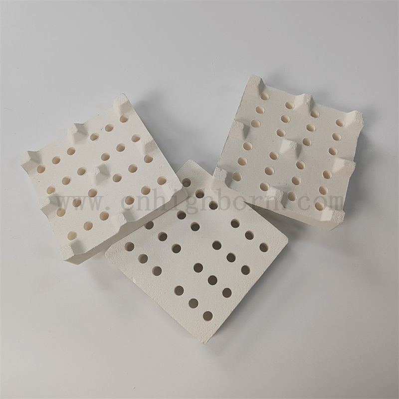 Piastra di furanza resistente all'usura del blocco cordierite irregolare