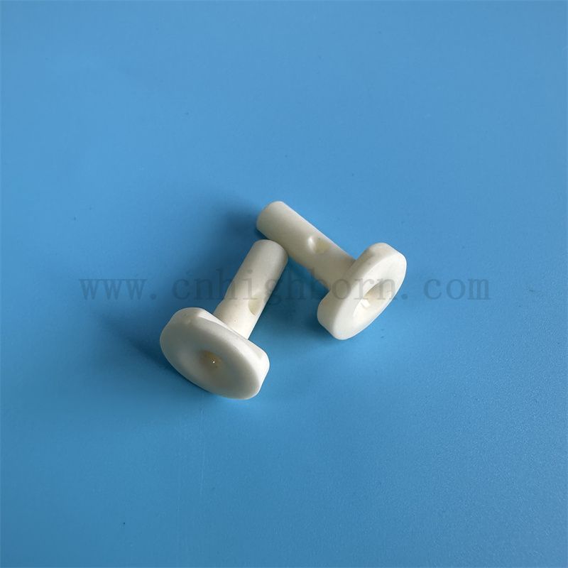 Guida in ceramica tessile di allumina Accessori per macchinari tessili resistenti all'usura per occhiello AL2O3