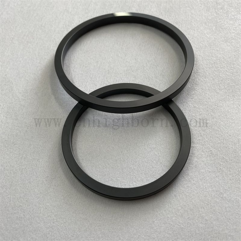  Resistenza all'usura personalizzata Silicon Carburo di sigillatura anello di ceramica Sic