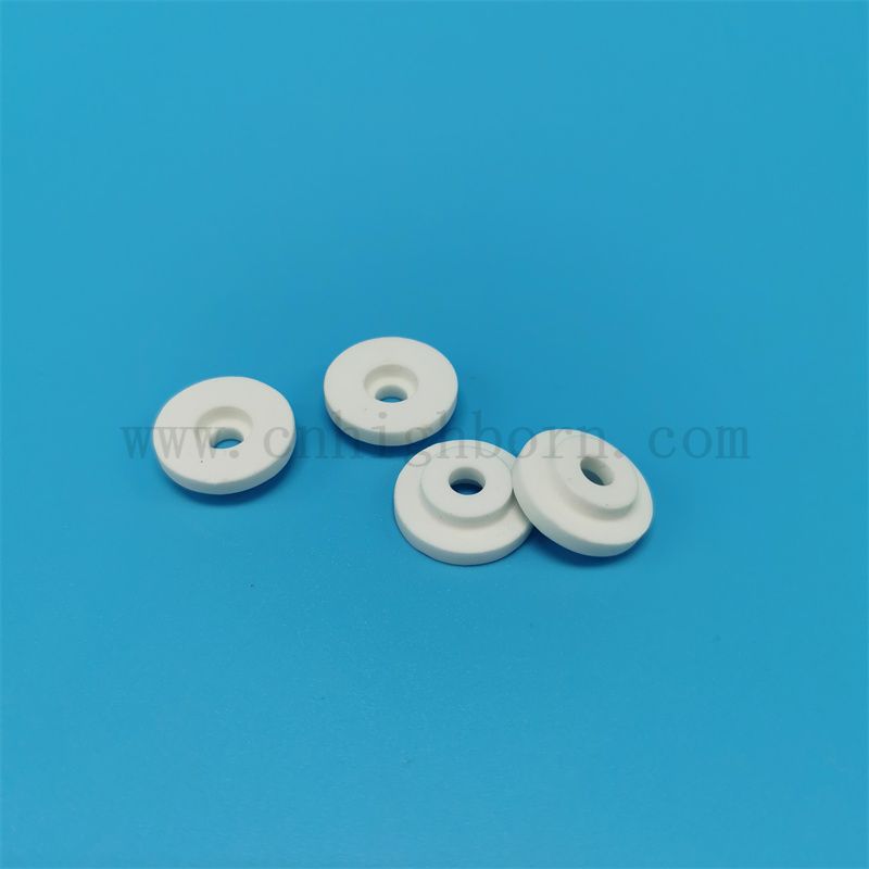 Allumina al 95% Allumina Anello in ceramina distanziatore in ceramica AL2O3 Isolante in ceramica