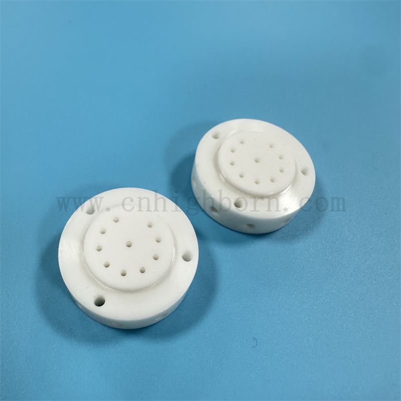 Isolante ZrO2 con disco in zirconio stabilizzato con ittrio per lucidatura della superficie 