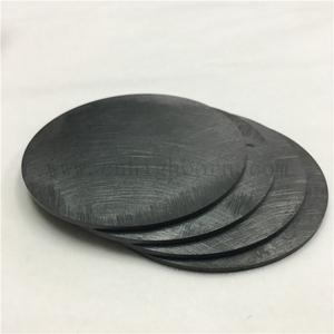 Foglio ceramico ZrO2 con disco ceramico in zirconio nero ad alta durezza