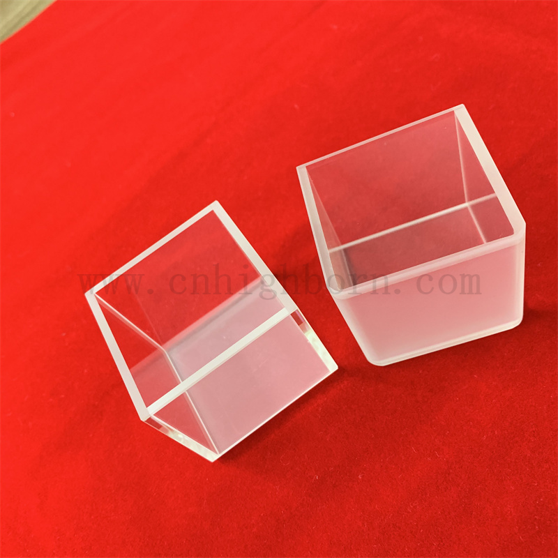 OGRENI DI GLOVO LABORATORI CELLA CELLA COMPLETO COMPLETTO CHIARZO UV VISIBILE SPETTROPOTHOTometro Cuvetta di vetro di quarzo Lovibond