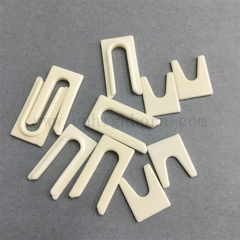 Guida per il filo in ceramica di allumina di allumina per macchinari di ricambio AL2O3 personalizzato 