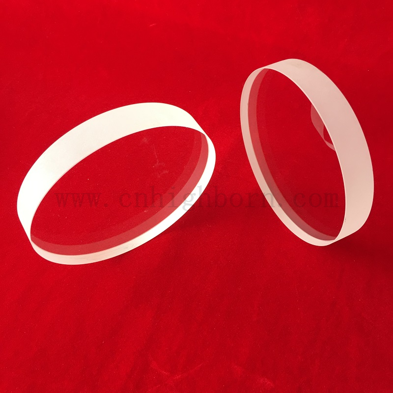 Disco di vetro circolare in vetro a vetro a vista ad alta precisione da 20 mm