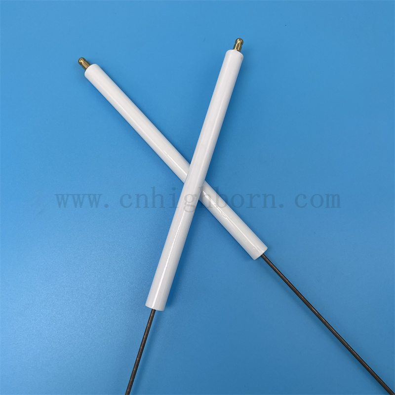 95 Accenditore Allumina Stufa a gas vetri personalizzato AL2O3 Accensione in ceramica