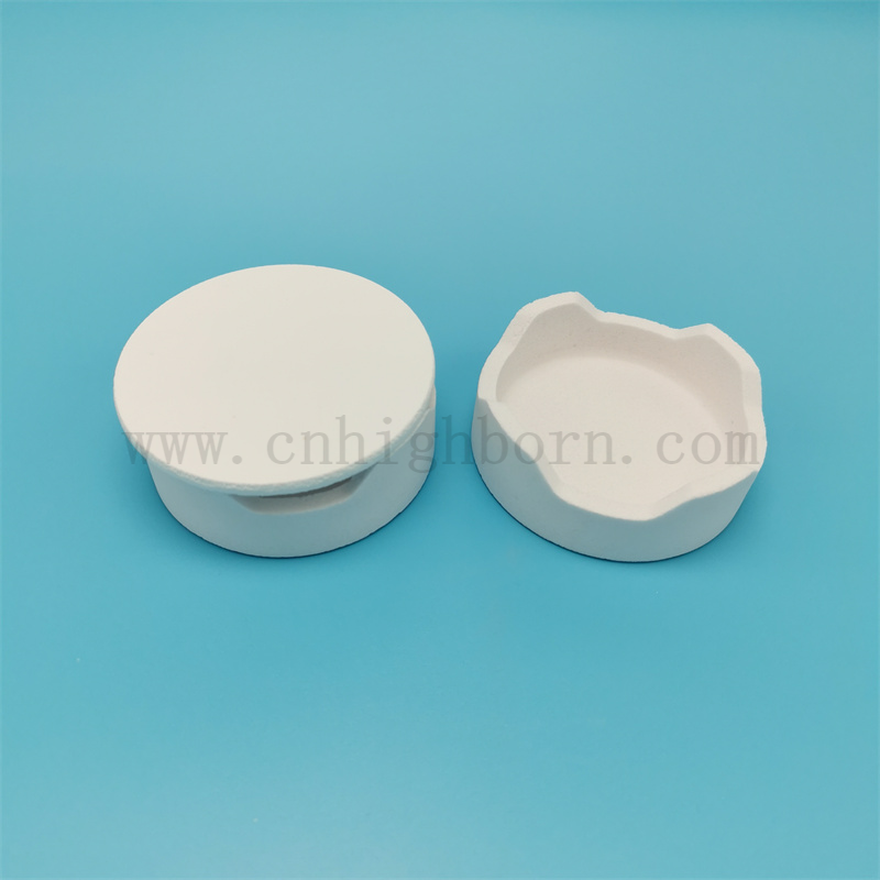 Mullite Sagger ceramico crogiolo crogiolo sintering vassoio per laboratorio dentale di zirconia