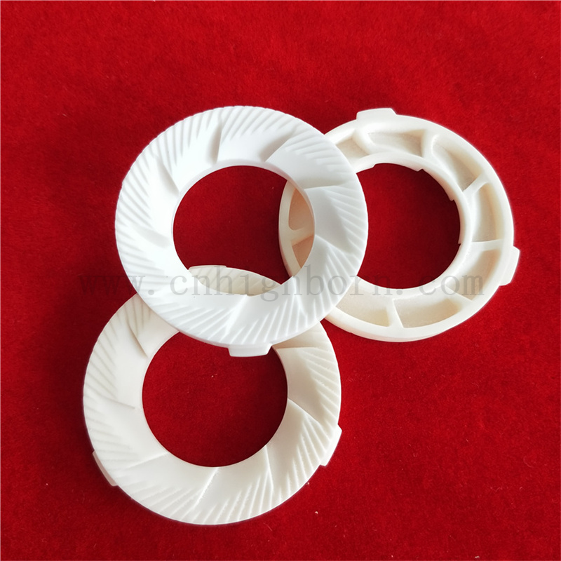 Smerigliatrice al pepe di allumina personalizzata AL2O3 Burr di caffè in ceramica