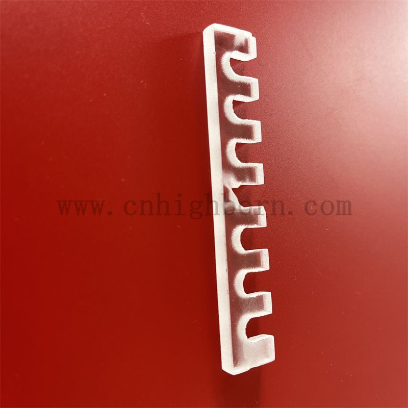 Foglio di silice rettangolare