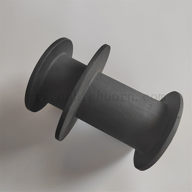 Parte in ceramica SiC nera isolante per tubo irregolare in carburo di silicio di sinterizzazione di reazione