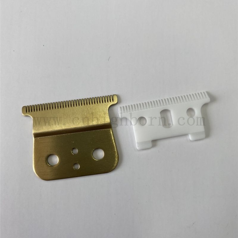 Match Match Zirconia Ceramic Ceramic Clipper Blade Set con lama da barbiere in metallo