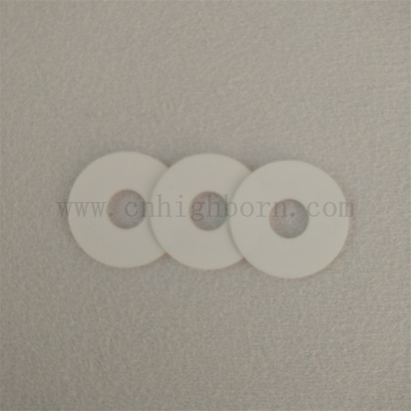 99% AL2O3 Disco di ceramica di allumina ad anello in ceramica