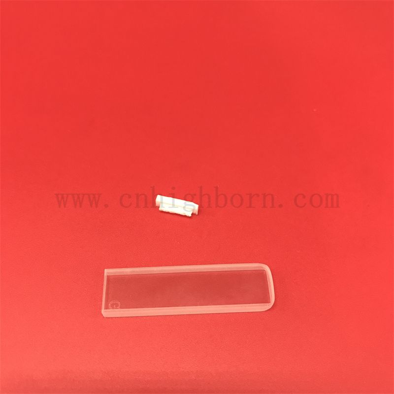 Lunghezza percorso UV 1mm di laboratorio Cuvetta in quarzo 0,35 ml di vetro ottico