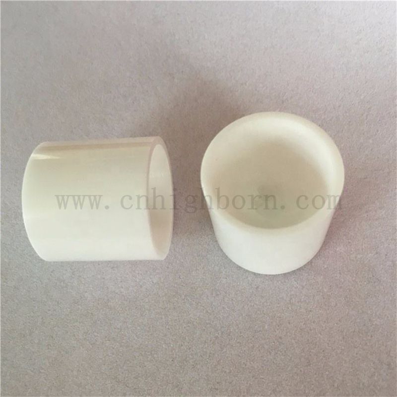 Zirconia resistente all'HEST Crucibile per la fusione della stabilità termica zro2 crogiolo ceramico