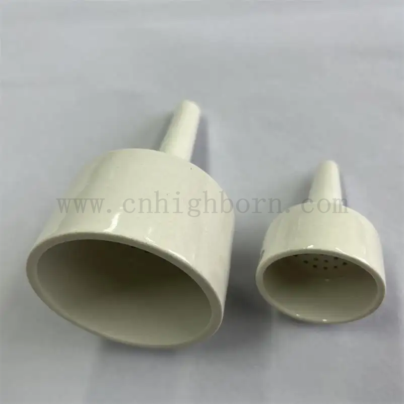 Esperimenti di ceramica personalizzati Laboratorio di porcellana vetrata Buchner Funnel