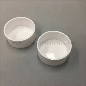 Glazed 95% AL2O3 crogiolo in ceramica per la ciotola in porcellana di allumina di fusione di laboratorio