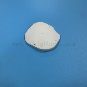 INDUSTRIALE 99% Allumina Ceramica Elaborazione personalizzata CNC Accessori ad alta precisione con foro