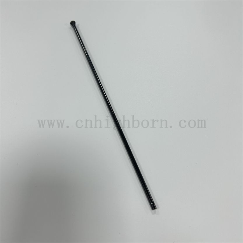 Sinterizzazione della pressione del gas personalizzata SI3N4 Stick ceramico Silicone Nitruro di barra dell'albero in ceramica