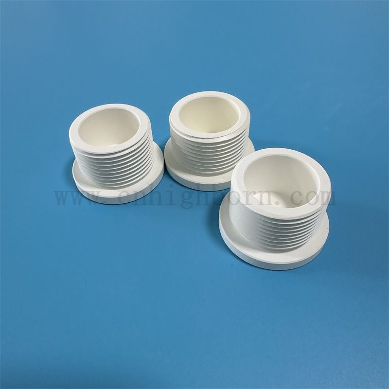 Nitruro di boro isolante Parte di vite irregolare conducibilità termica BN Bush ceramico