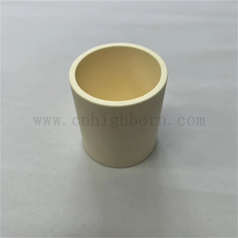 ALTA PURITÀ PURITÀ 99% Analisi chimica ceramica di allumina Crucible al2o3 porcellana labware melting pot