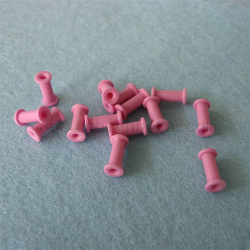 Testi di colore rosa Ceramic Rullo in ceramica Allumina Guida in ceramica Guida