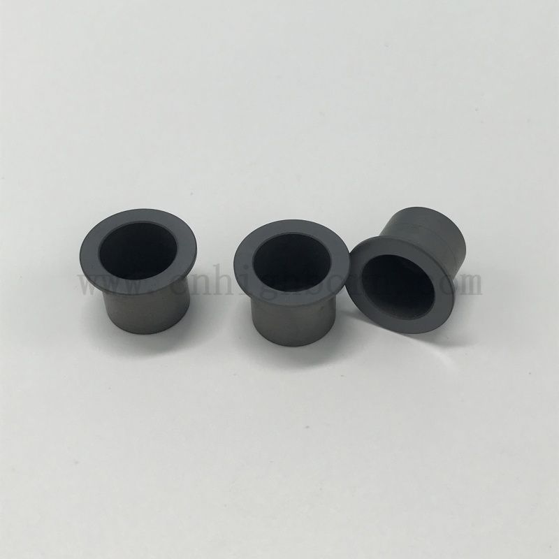 Coppa di olio in ceramica Sic flangiata in carburo di silicio riscaldamento del contenitore di fusione volatile crogiolo