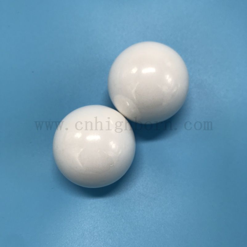 Nessun assorbimento fenomeno a spostamento rosso materiale nuovo 50mm 95% zirconia sfera ceramica zro2 perle di macinazione ceramica