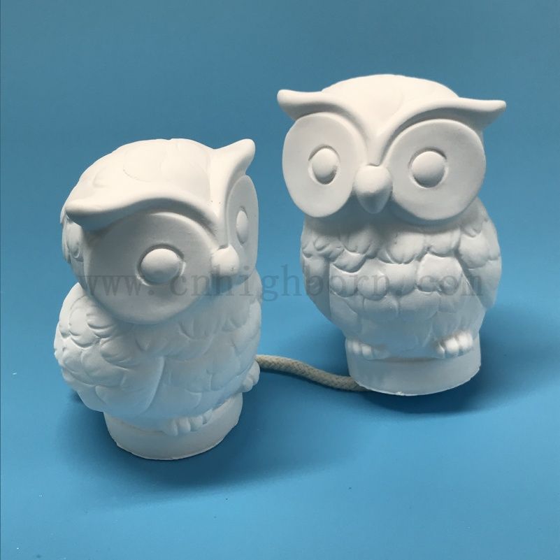 Owl Car Aromatherapy Car Air Conditioning Outlet Decoration Diffuser Stone Ceramic Gypsum Olio Essenziale Diffusore