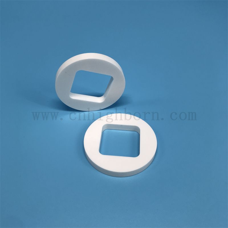 Blocco di scanalatura in ceramica di zirconia ad alta resistenza Zro2 con buchi