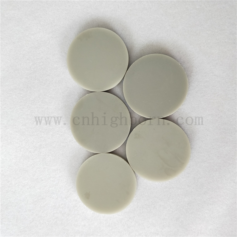 Disco di nitruro di alluminio personalizzato ALN Ceramic Parti in ceramica