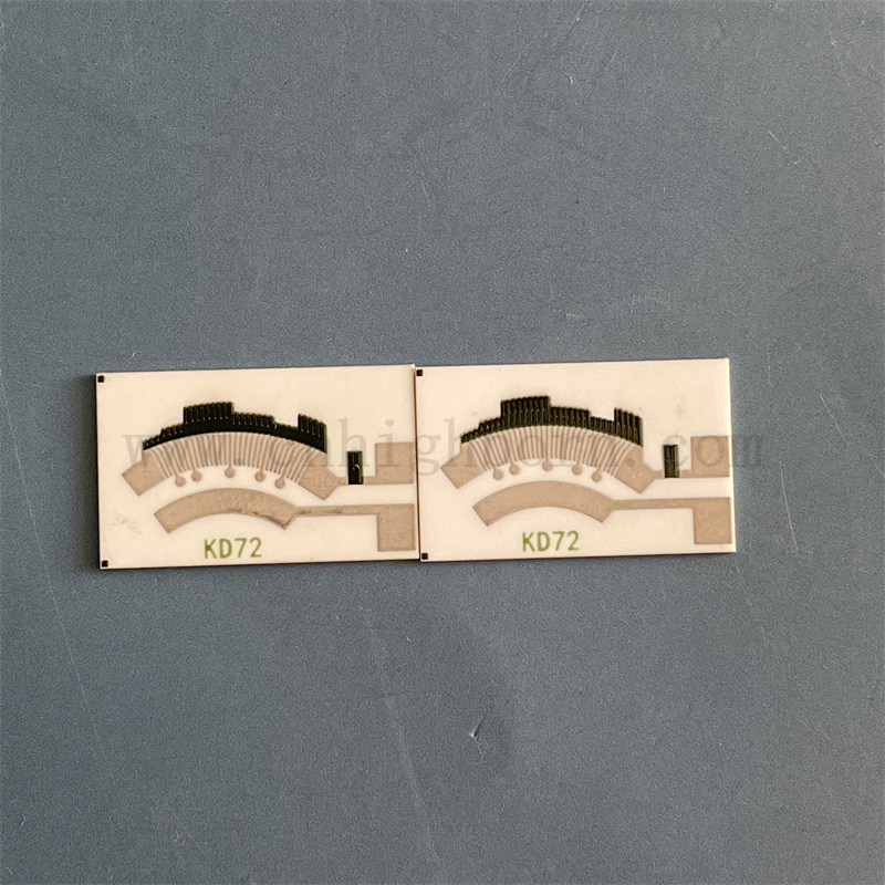 Stabilità di resistenza Rilevatore a livello di olio automobilistico Resistore del substrato di film spesso