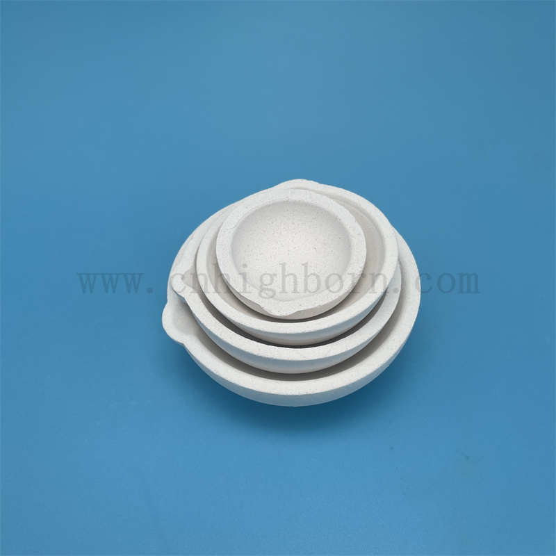 Ciotola in ceramica in ceramica da piatto di silice in fuso in fuso in oro fuso