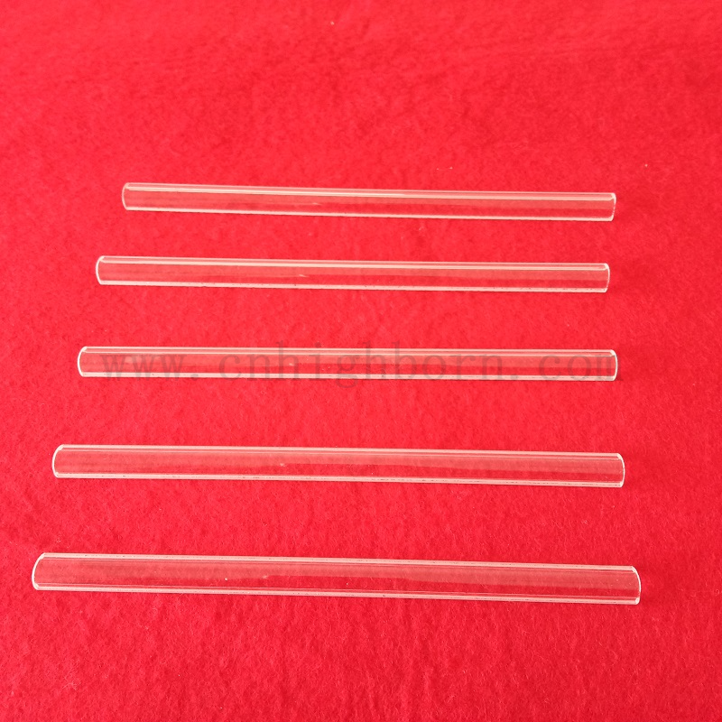 Piastra ad arco ad arco a mezzo tubo personalizzato Piastra di silice fusa