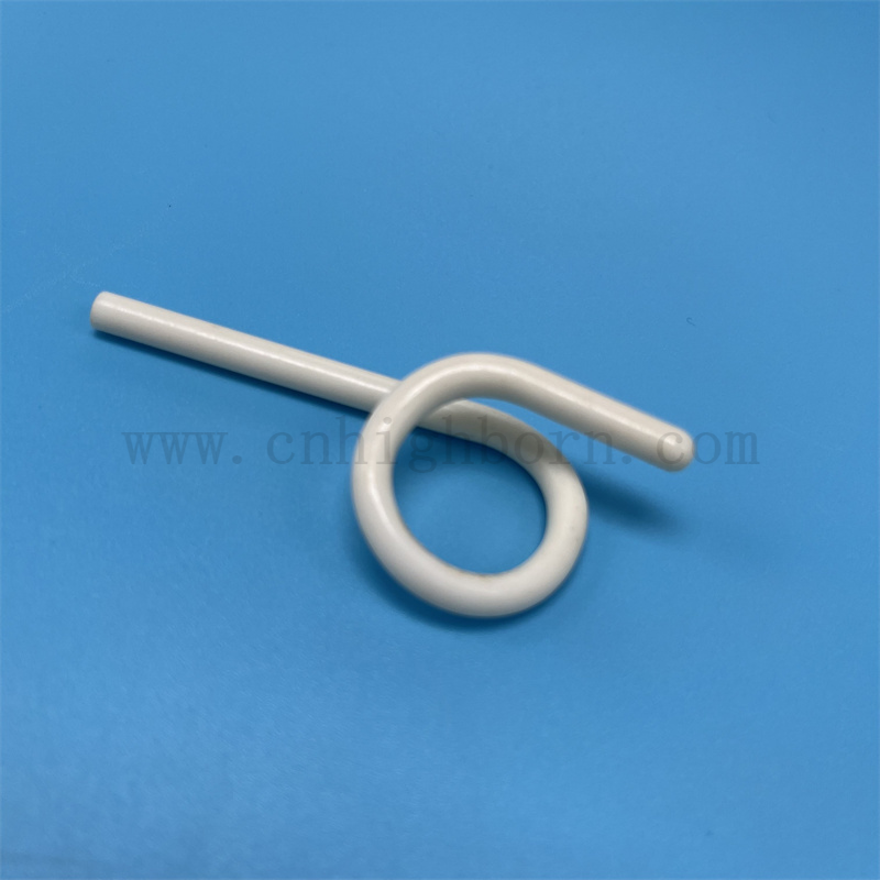 99% AL2O3 ALUMINA MACCHINE CERAMICA GUIDA DI GUIDA DI GUIDA DI GUIDA TESSILE GUESTRI CERAMICI TESSILI