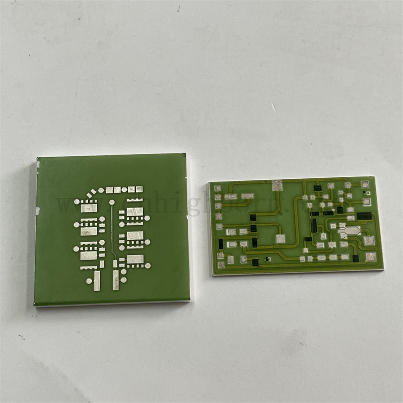 Circuito di ceramica di progettazione di alimentazione, substrato ceramico, substrato di film spesso, substrato di piastra ceramica