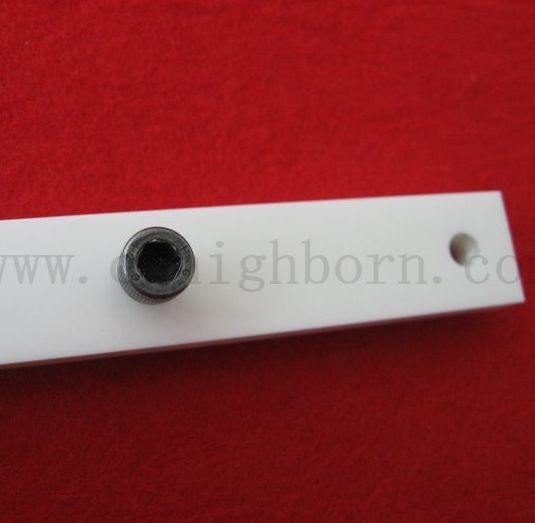 Zirconia ad alta resistenza all'usura Zro2 Guida lineare di binari a piombo ceramica