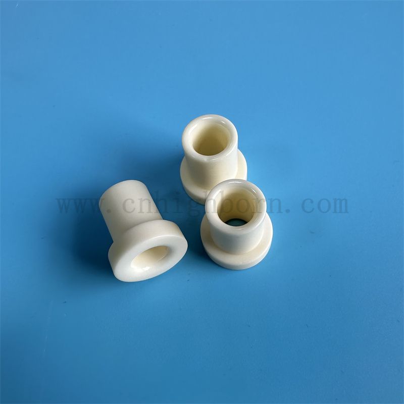 Resistente all'usura al 99,8% AL2O3 MACCHINE TESSILE Guida al filo di allumina ceramica oculare in ceramica