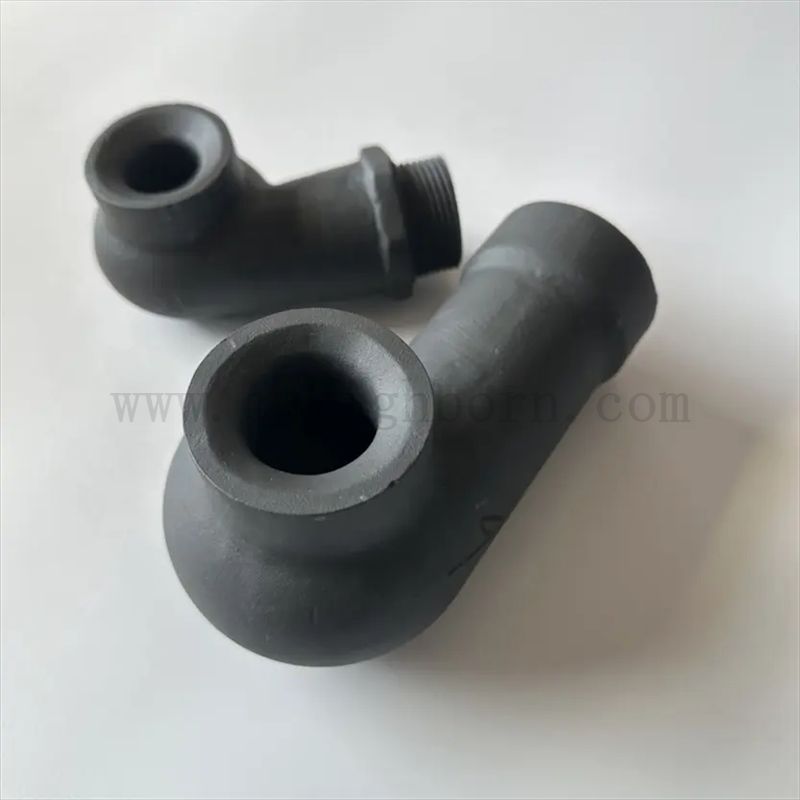 Tubo ceramico in carburo di silicio in carburo di fumio in ceramica ceramica rbsica