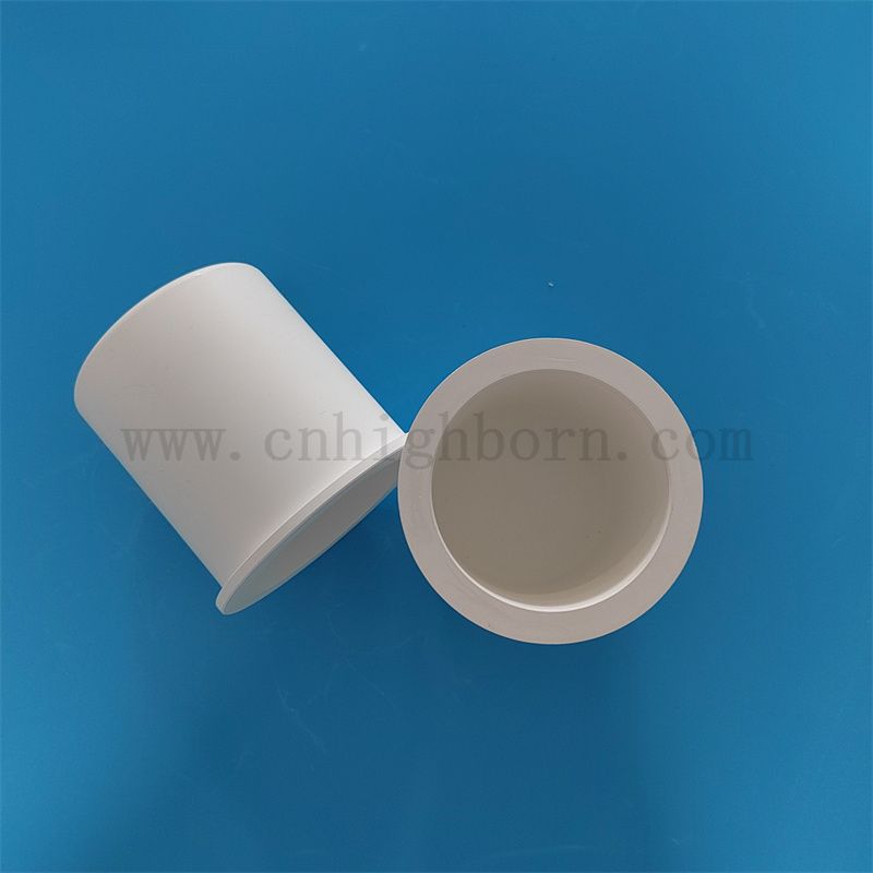Isolatore Borone Nitruro Crucible ad alta conducibilità termica BN Boat ceramica